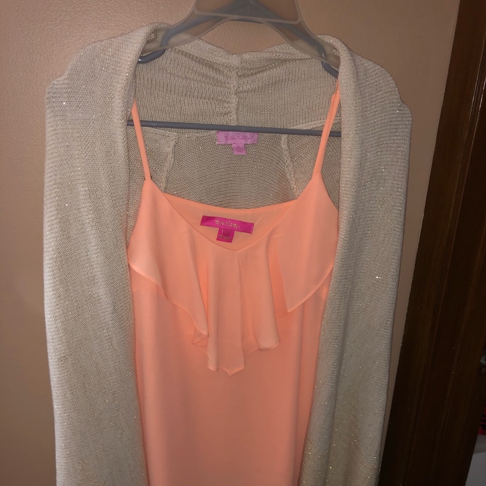 NEVER WORN Lily Pulitzer tank & sweater